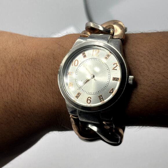 Y2K Gold & Silver Watch - Picture 1 of 8